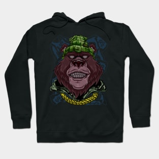 Fashion Bear street art Hoodie